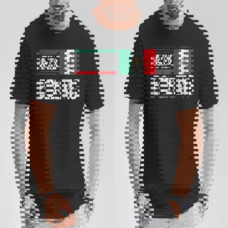 メキシコ ボクシング メキシコ国旗 ジム スパーリング アマチュアスポーツ Tシャツ 面白い贈り物