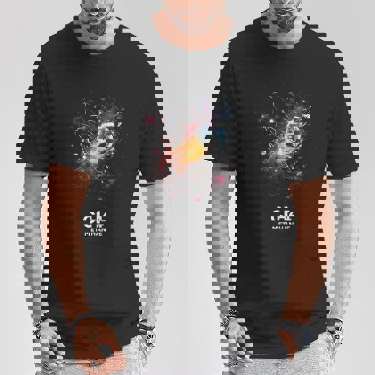 メタン 分子 化学 科学 科学 化学 愛 Tシャツ 面白い贈り物