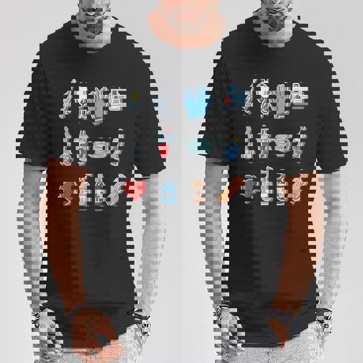 メディカル マッチング ナース 医師 医療スタッフ Tシャツ 面白い贈り物