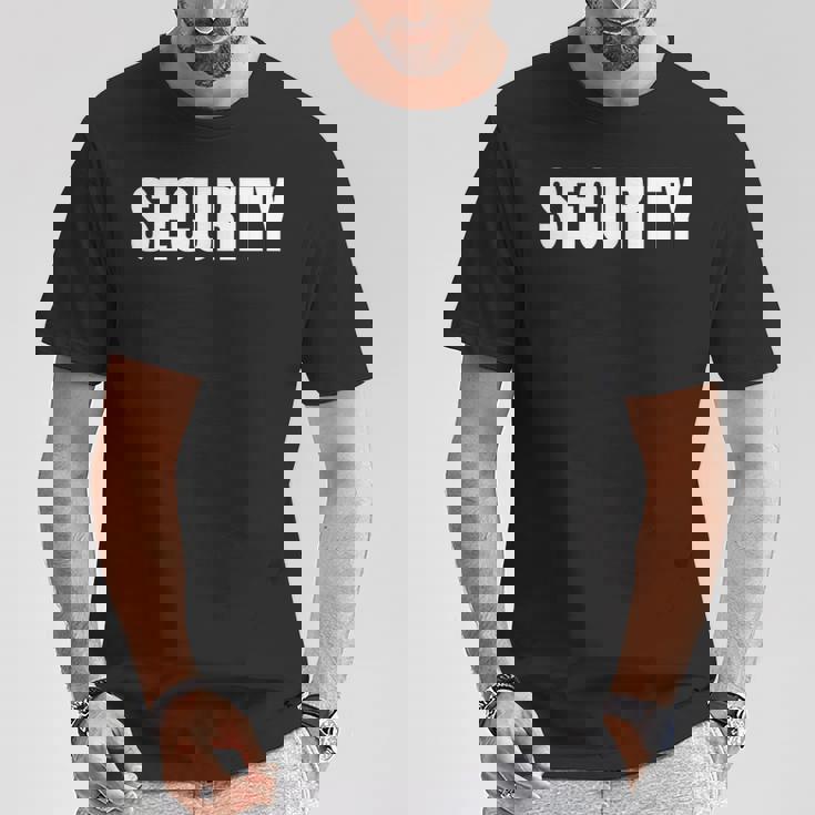 メンズecurity Tシャツ 面白い贈り物
