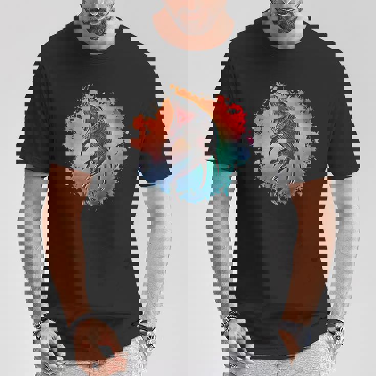 モササウルス 恐竜 ディノサワ 肉食恐竜 Tシャツ 面白い贈り物