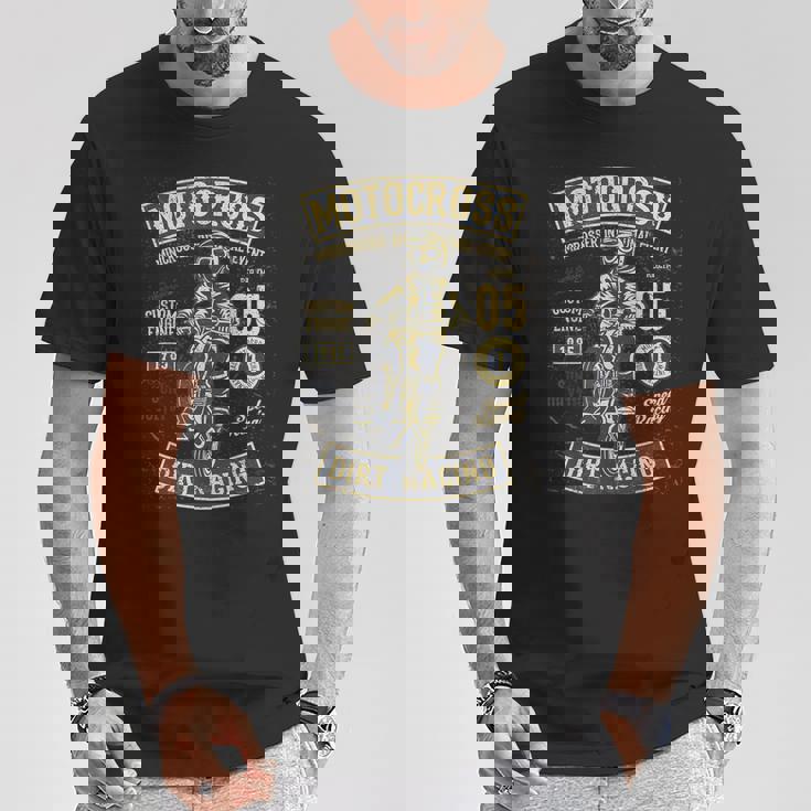 モトクロス ダートレーシング オートバイ ダートバイク Tシャツ 面白い贈り物