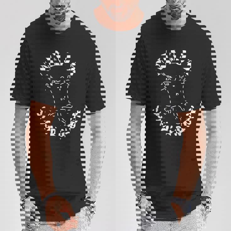 モモンガ忍者参上 Tシャツ 面白い贈り物