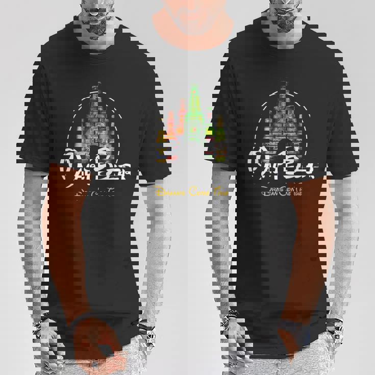 モルトビール、 Malt Beer Dreams Come True 面白いビールパロディー Tシャツ 面白い贈り物