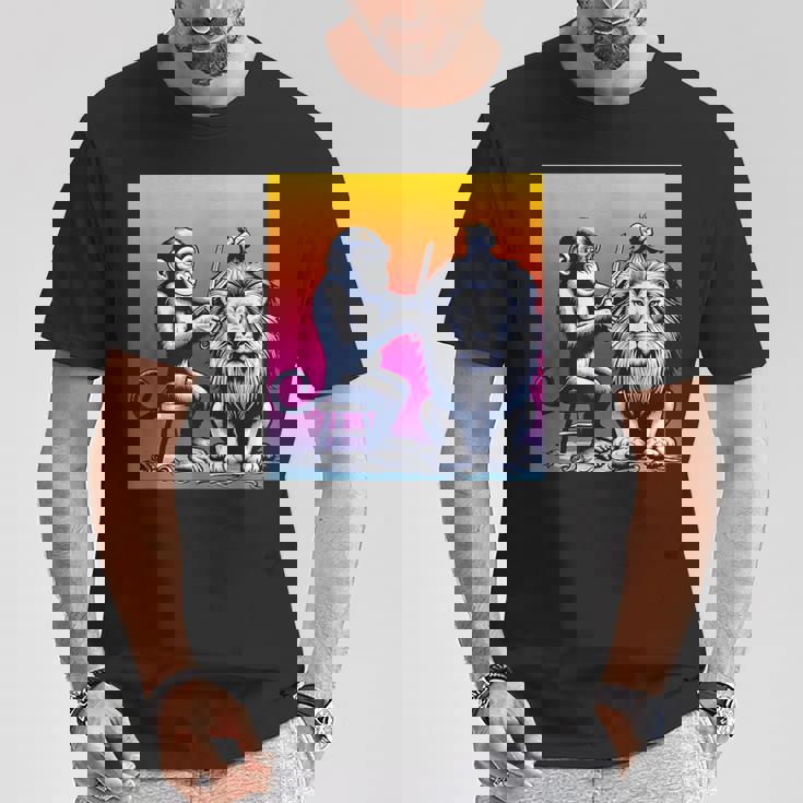 モンキー美容師 Tシャツ 面白い贈り物