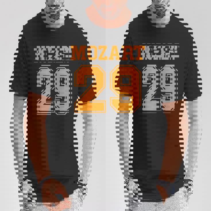 モーツァルト29交響曲面白いスポーツ Mozart 29 Tシャツ 面白い贈り物