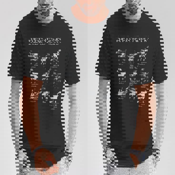 ヤギの種 ヤギ ファーマー ファーマー ヤギ ブリーダー Tシャツ 面白い贈り物