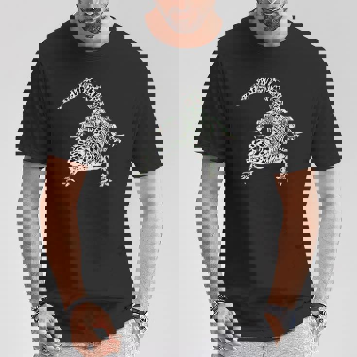 ヤモリ ヒョウモントカゲモドキ 爬虫類 Tシャツ 面白い贈り物