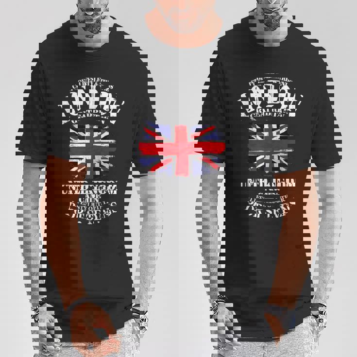 ユニオンジャック イギリス国旗 イギリス国旗 ロンドン Tシャツ 面白い贈り物