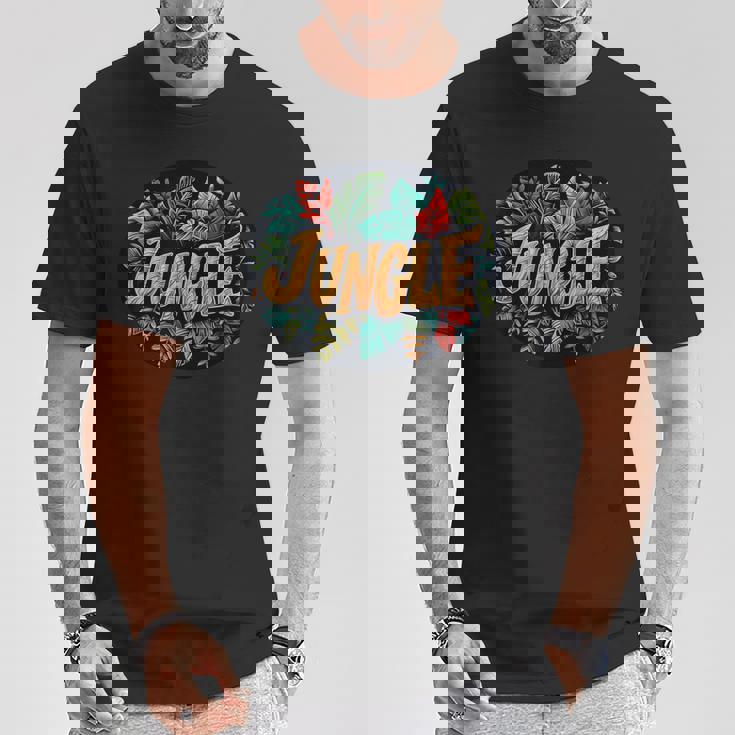 ユニークなスタイルの素晴らしいジャングルグラフィック。 Tシャツ 面白い贈り物