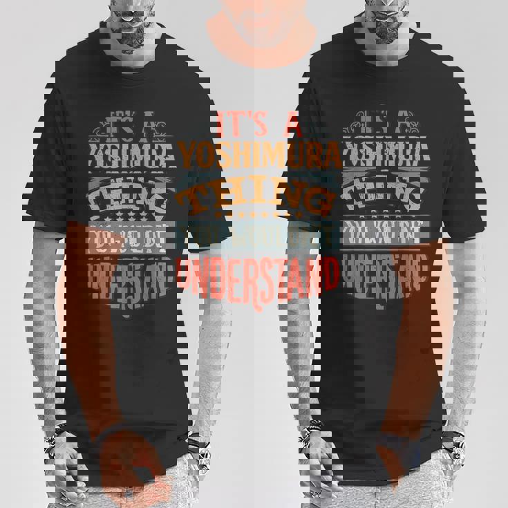 ヨシムラ 名前 Tシャツ 面白い贈り物