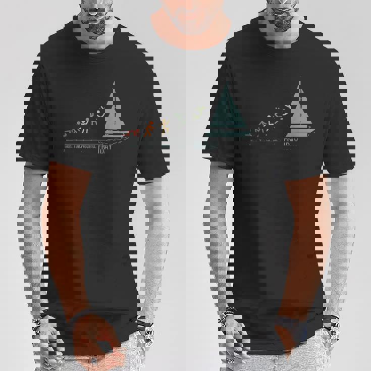 ヨット、セーリング セーラーズ セーリングボート セーリング ヨット セーリング Tシャツ 面白い贈り物