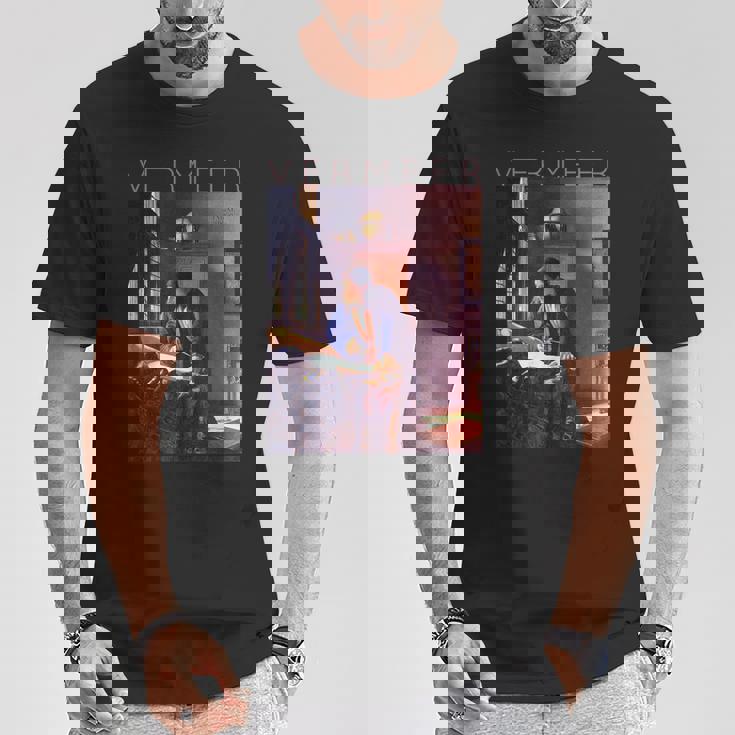 ヨハネス フェルメール 芸術家のための芸術 地理学者 Tシャツ 面白い贈り物