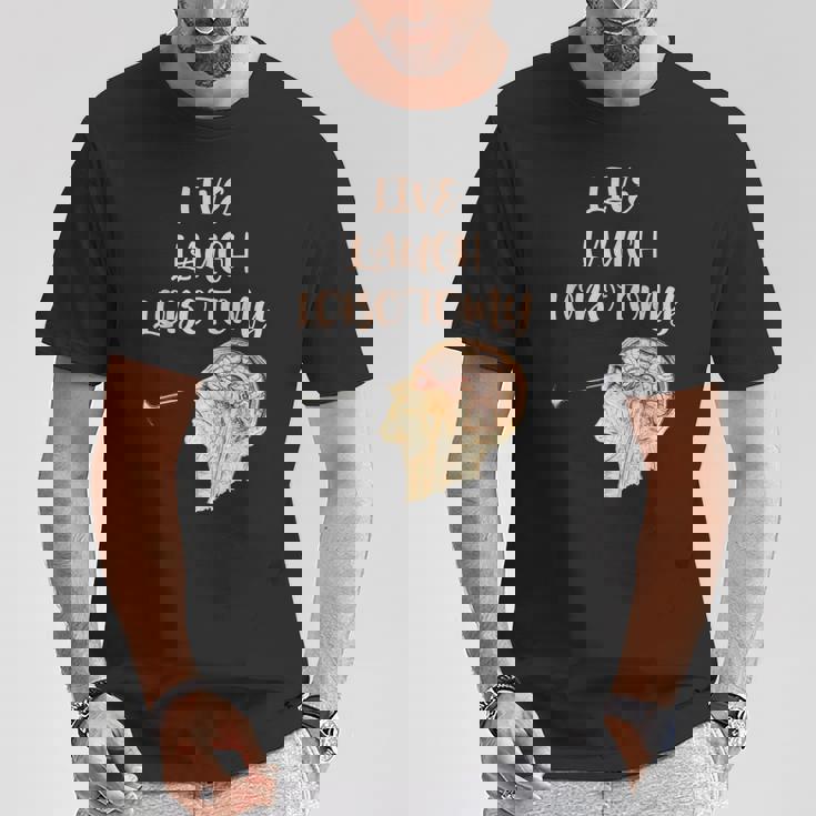 ライブ・ラフ・ロボトミー Tシャツ 面白い贈り物