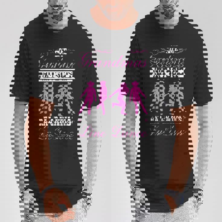 ラインダンシングカントリー ウエスタンラインダンス Tシャツ 面白い贈り物