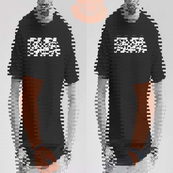 メンズ ラグビーのお父さんtシャツ、面白いパパラグビーの父 Tシャツ 面白い贈り物