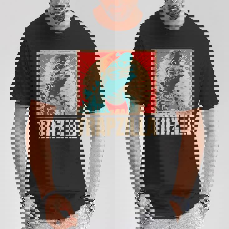 ラップトラップ 音楽 面白い ラッパー 映画好き Tシャツ 面白い贈り物