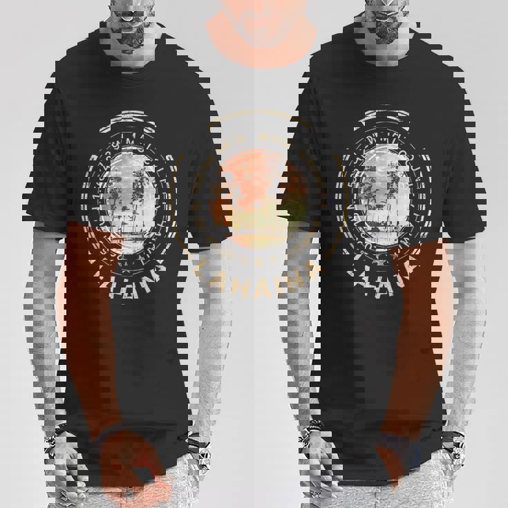 ラハイナ ハワイ マウイ ハワイアン Tシャツ 面白い贈り物