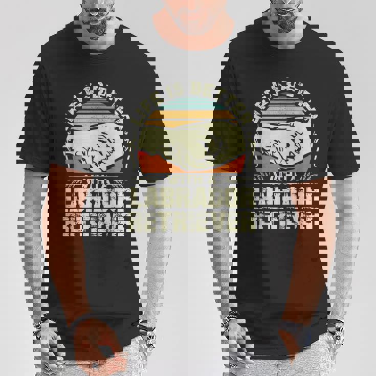 ラブラドール レトリバー シャツ メンズ レディース 犬 ママ 犬好き Tシャツ 面白い贈り物