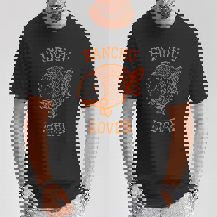 ランチュウ金魚 Tシャツ 面白い贈り物