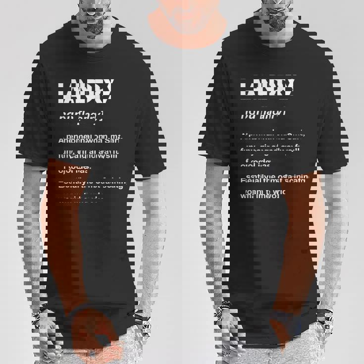 ランドリー名 Tシャツ 面白い贈り物