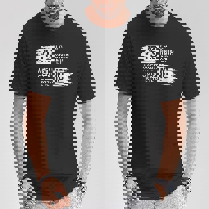 ランニング愛好家 ユーモア スローガン ランナー用 Tシャツ 面白い贈り物