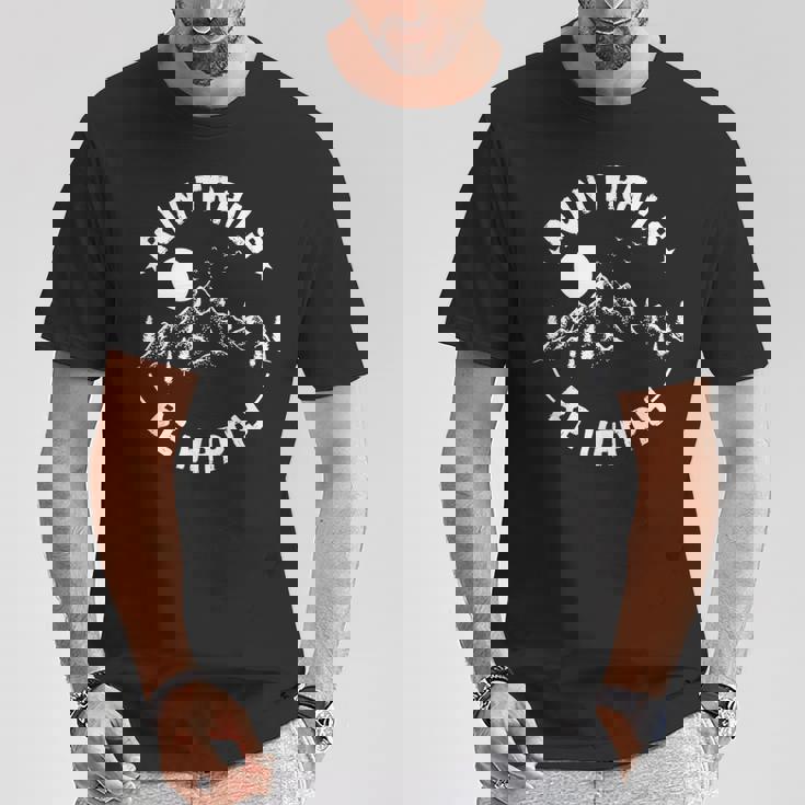 ラン・トレイルズ・バイ・ハッピー Tシャツ 面白い贈り物