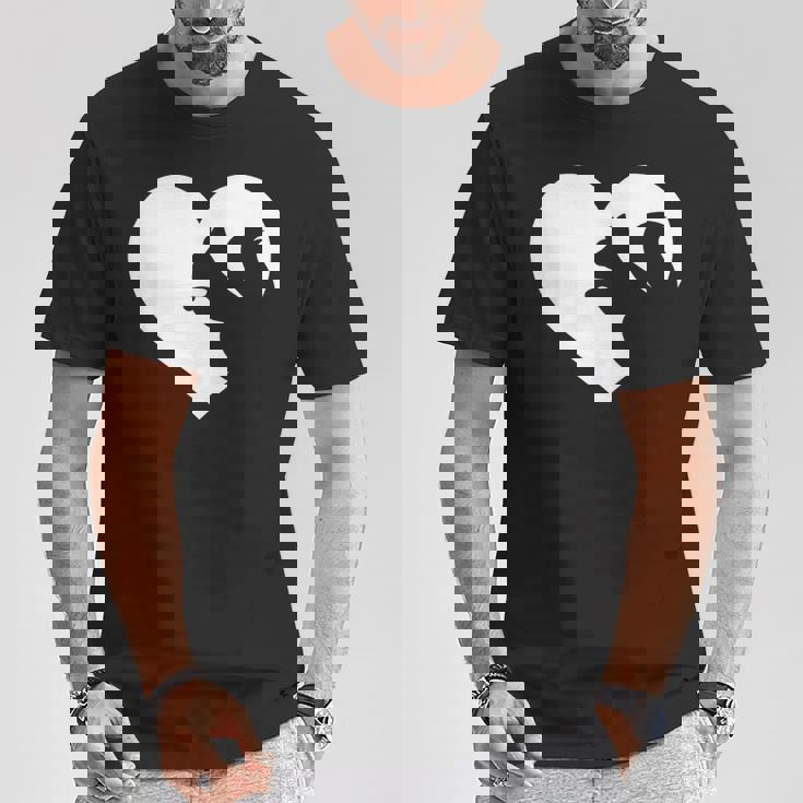 リス どんぐり 森 動物好き ハートツリー シマリス ナッツ Tシャツ 面白い贈り物