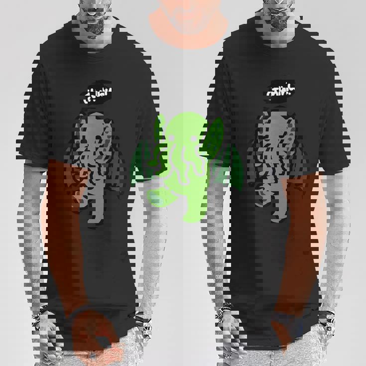 リトルクトゥルフ Tシャツ 面白い贈り物