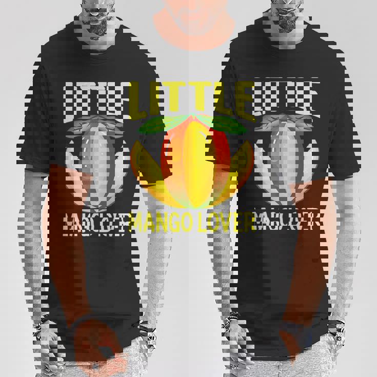 リトル・マンゴー・ラヴァー・アイ・マンゴー Tシャツ 面白い贈り物