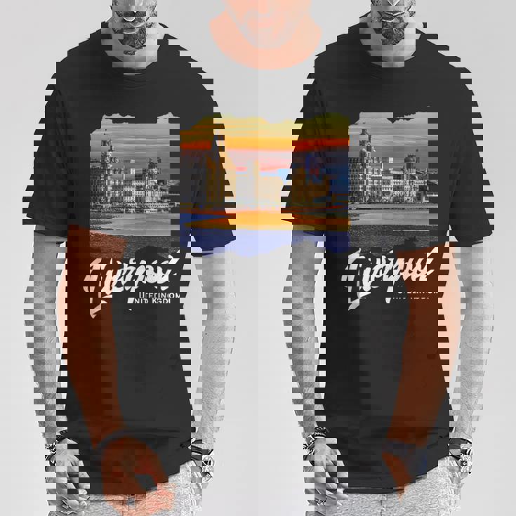 リバプール イングランド お土産 リバプール Tシャツ 面白い贈り物