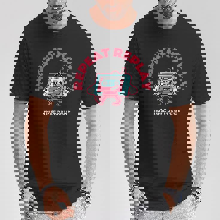 リピートリプレイ Tシャツ 面白い贈り物