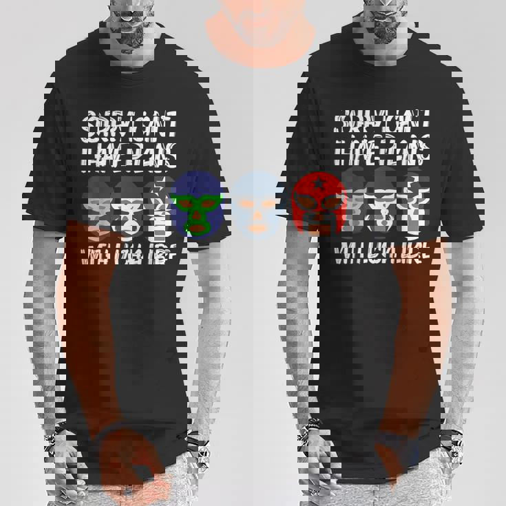 ルチャリブレ メンズ レディース ルチャール メキシカンレスラー Tシャツ 面白い贈り物