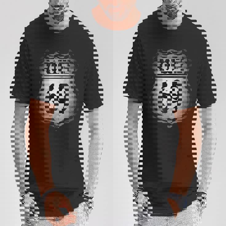 ルート69 Tシャツ 面白い贈り物