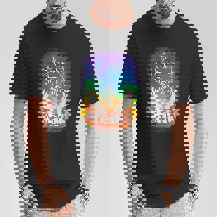 レイキのシンボル Tシャツ 面白い贈り物