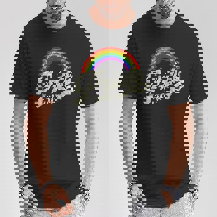 レインボー、プライドタイム、Lgbt Tシャツ 面白い贈り物