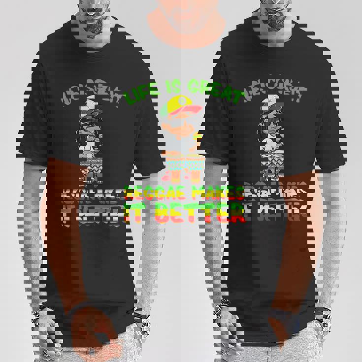 レゲエジャマイカ音楽 ラスタラスタファリレゲエ Tシャツ 面白い贈り物