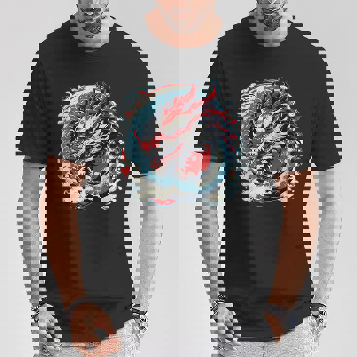 レッドドラゴン Tシャツ 面白い贈り物