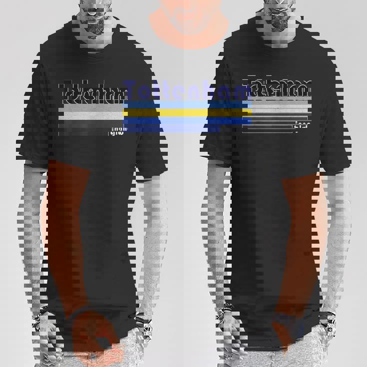 レトロ トッテナム ロンドン Tシャツ 面白い贈り物