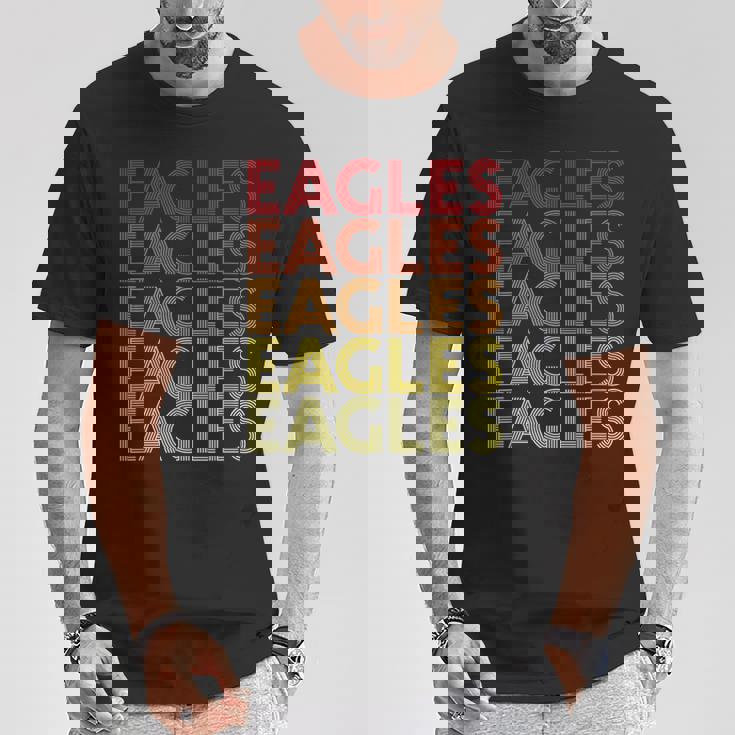 レトロ ヴィンテージ イーグルス Tシャツ 面白い贈り物