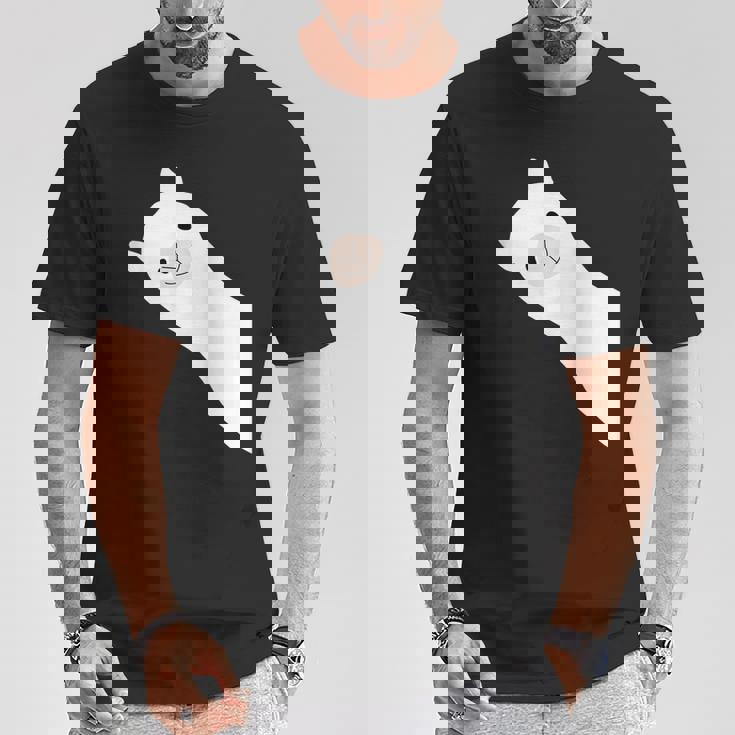 レトロ、ラマ、アルパカのデザイン。男性、女性、子供用。 Tシャツ 面白い贈り物