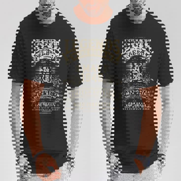 レトロな76歳の男性向け誕生日プレゼント 76歳 1949年5月 Tシャツ 面白い贈り物