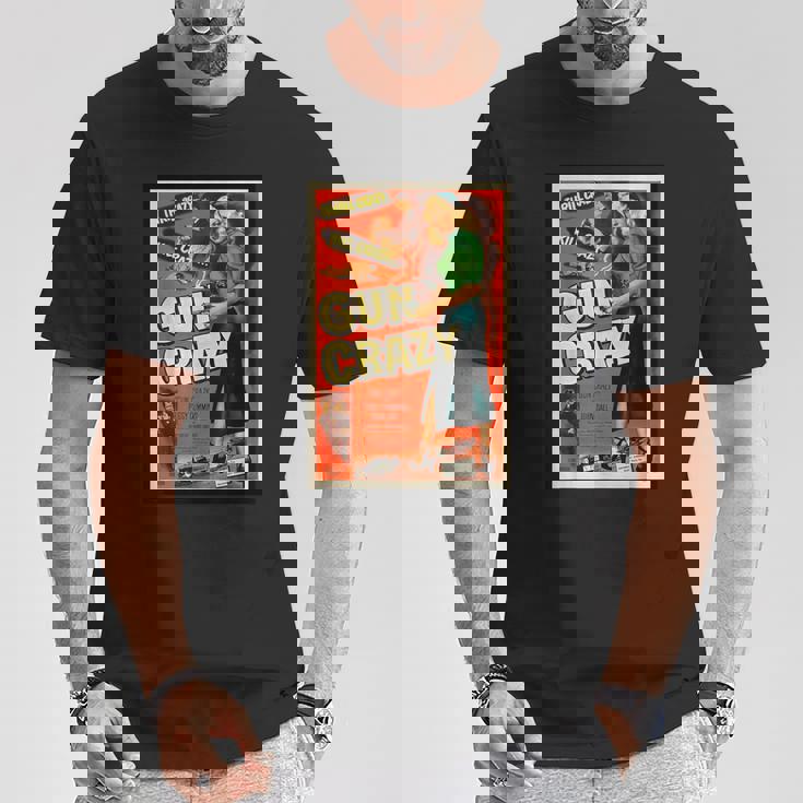 レトロヴィンテージガンクレイジーキル クレイジースリル クレイジー映画 Tシャツ 面白い贈り物