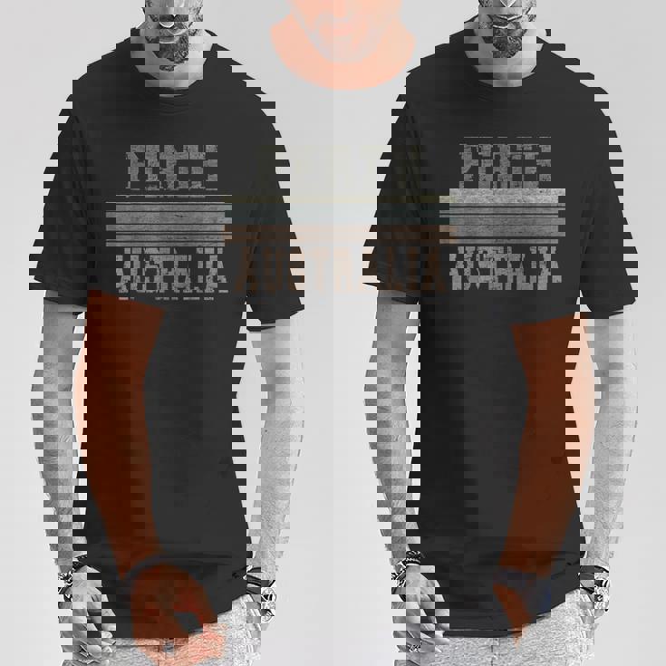 レトロ・パース、オーストラリア Tシャツ 面白い贈り物