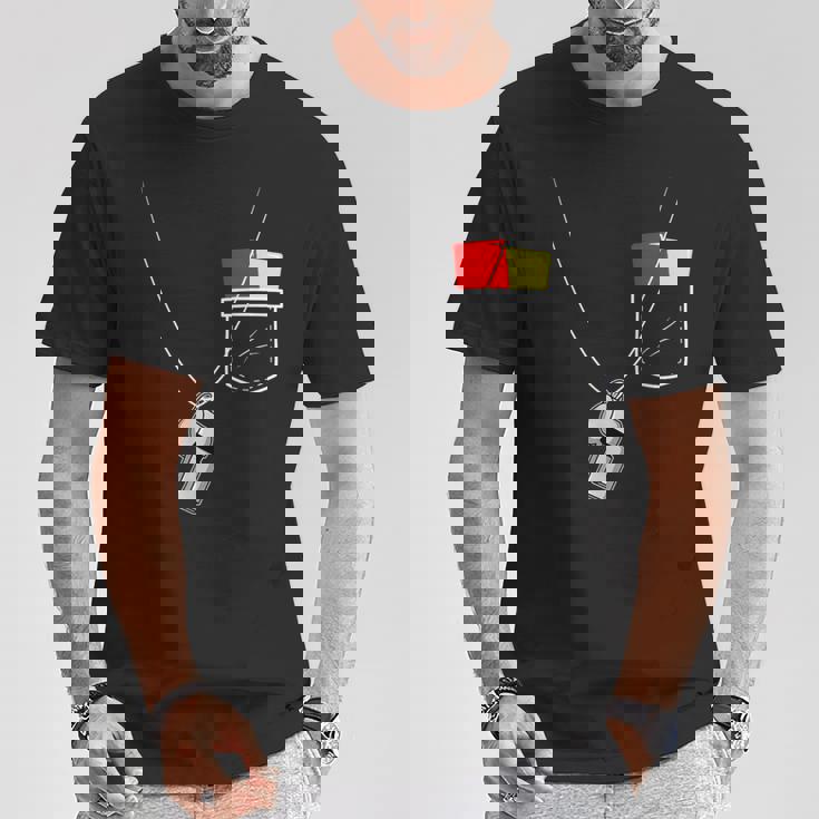 レフリーユニフォーム レフリー Tシャツ 面白い贈り物