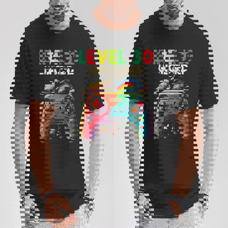 レベル 30歳 男性 女性 ゲーミング 30代 30歳 誕生日 Tシャツ 面白い贈り物