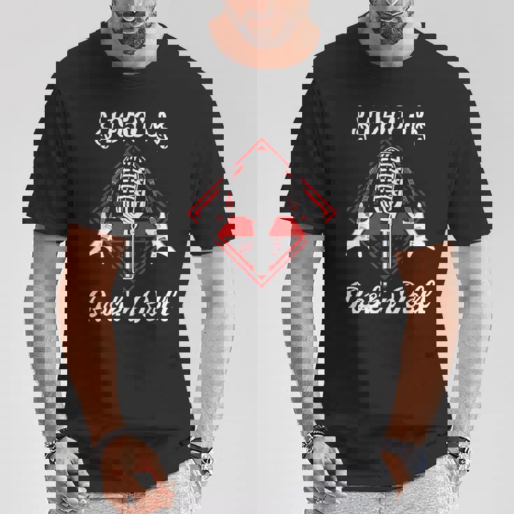 ロカビリー 50年代 ロックンロール 音楽 Tシャツ 面白い贈り物