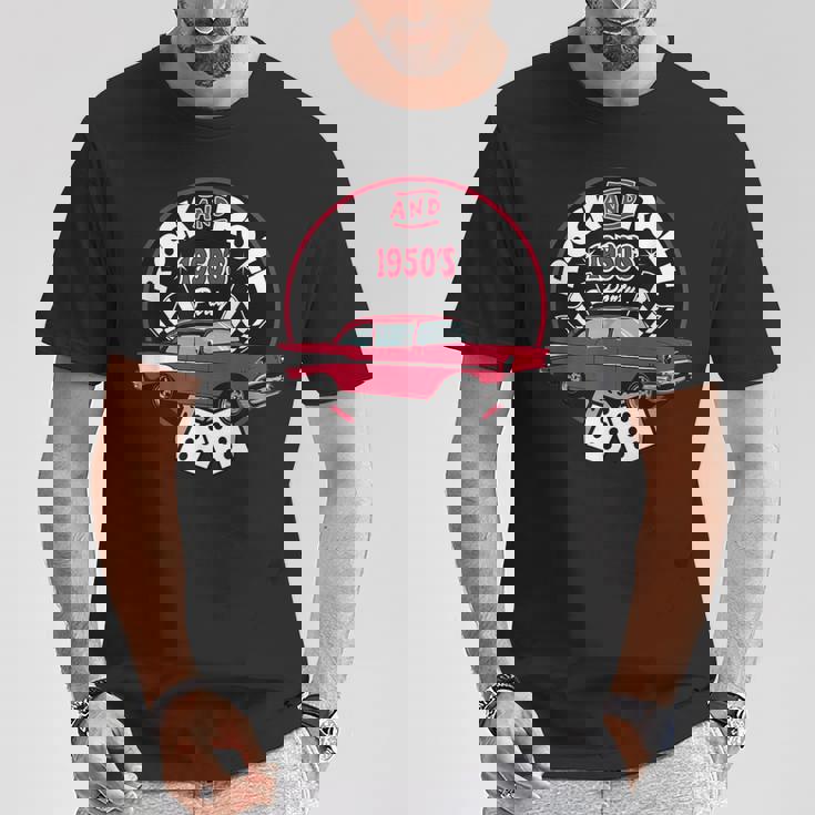 ロカビリーock Hop Dance 1950年代 パーティーコスチューム Doo Wop 50年代 Tシャツ 面白い贈り物