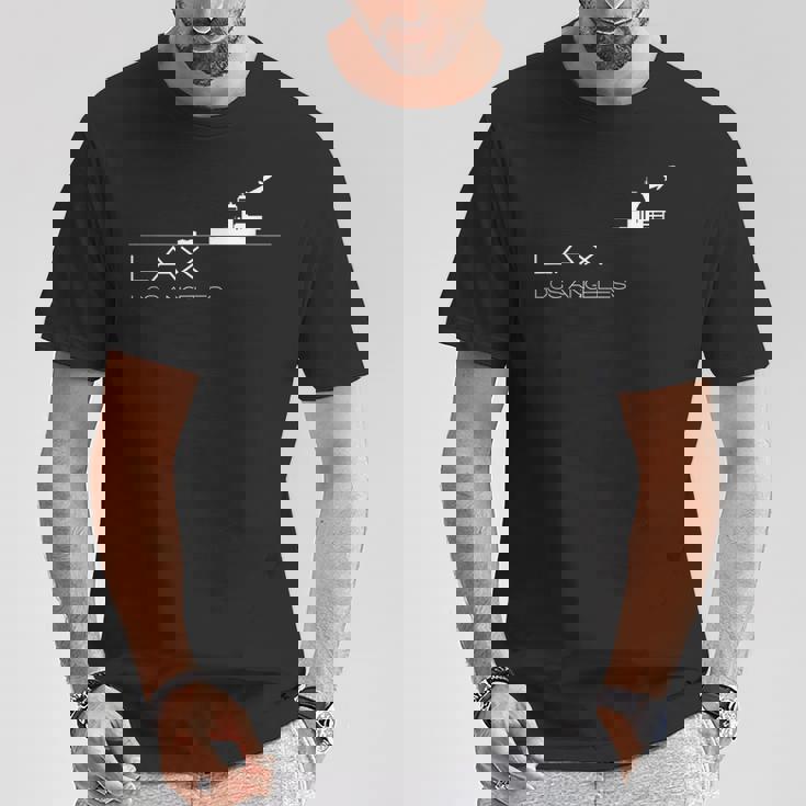 ロサンゼルス空港コードお土産lax Tシャツ 面白い贈り物