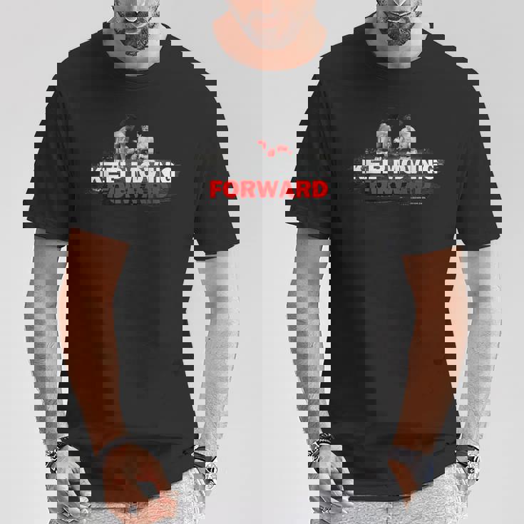 ロッキーは前に進み続けろ Tシャツ 面白い贈り物